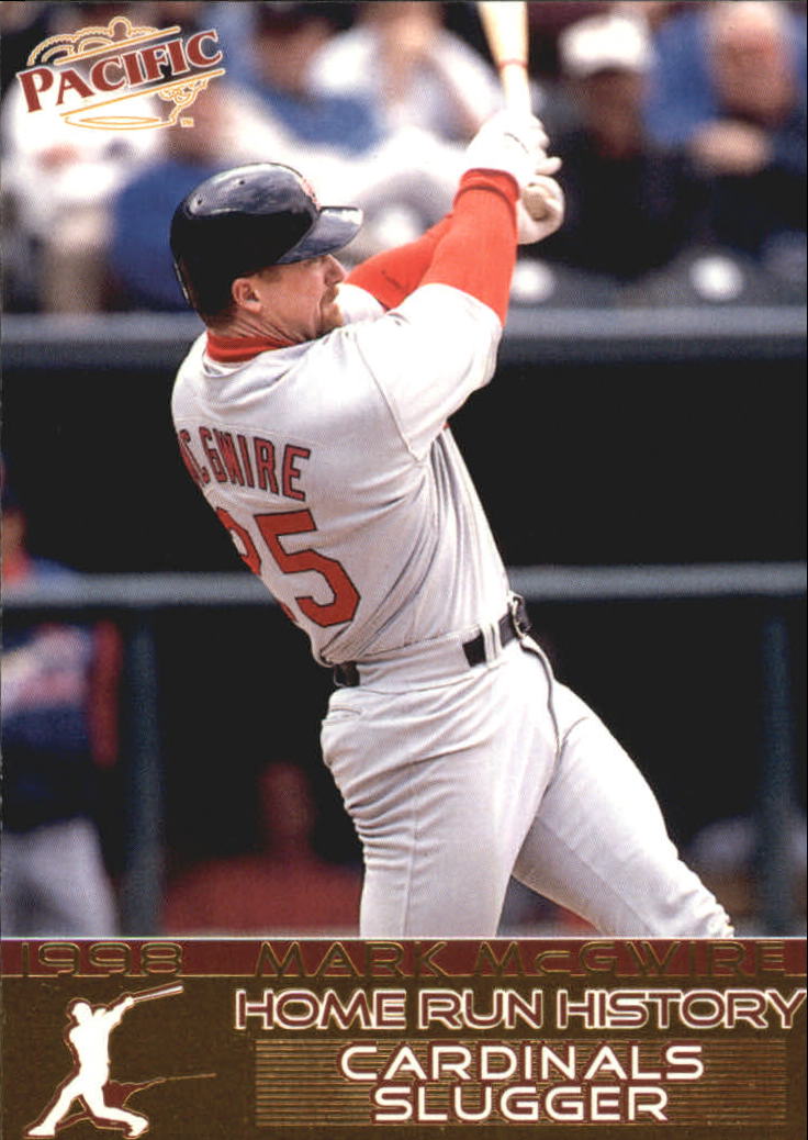 1998 Pacific Home Run History #7 Mark McGwire