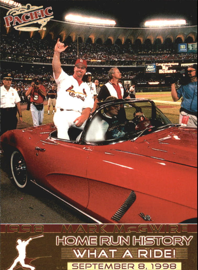 1998 Pacific Home Run History #31 Mark McGwire
