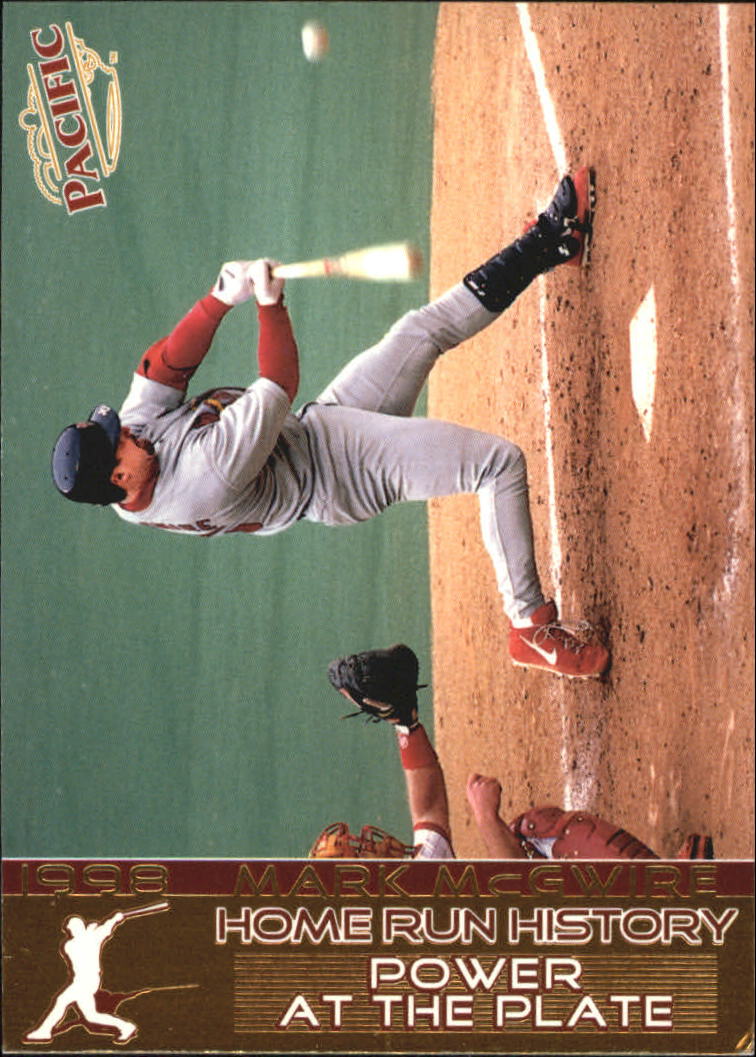 1998 Pacific Home Run History #47 Mark McGwire