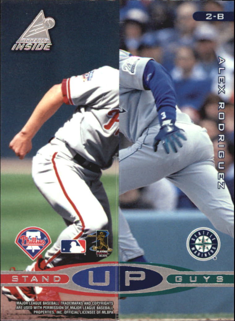 1998 Pinnacle Inside Stand-Up Guys #2AB Nomar/And/Rolen/A.Rod back image