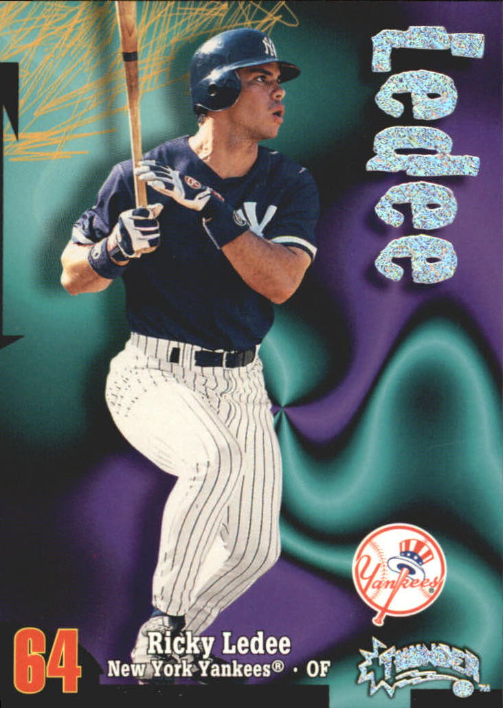 1998 Circa Thunder Rave 36 Ricky Ledee NMMT