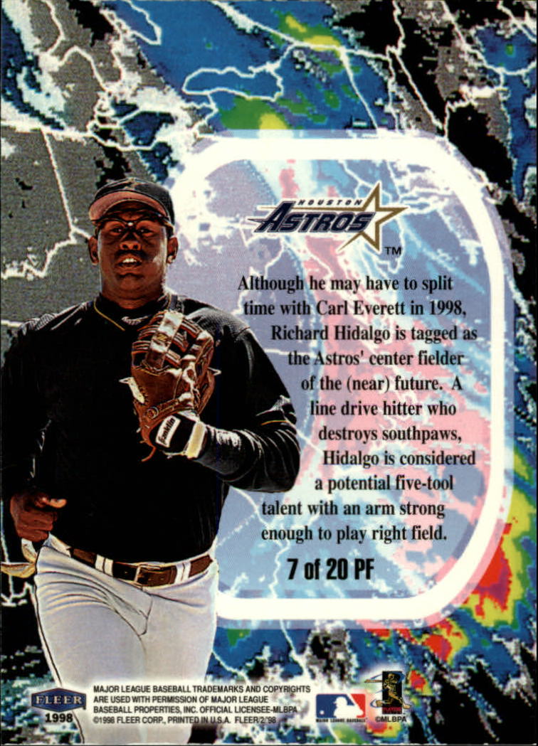 1998 Fleer Tradition Baseball "Promising Forecast" Insert Cards - Picture 9 of 25