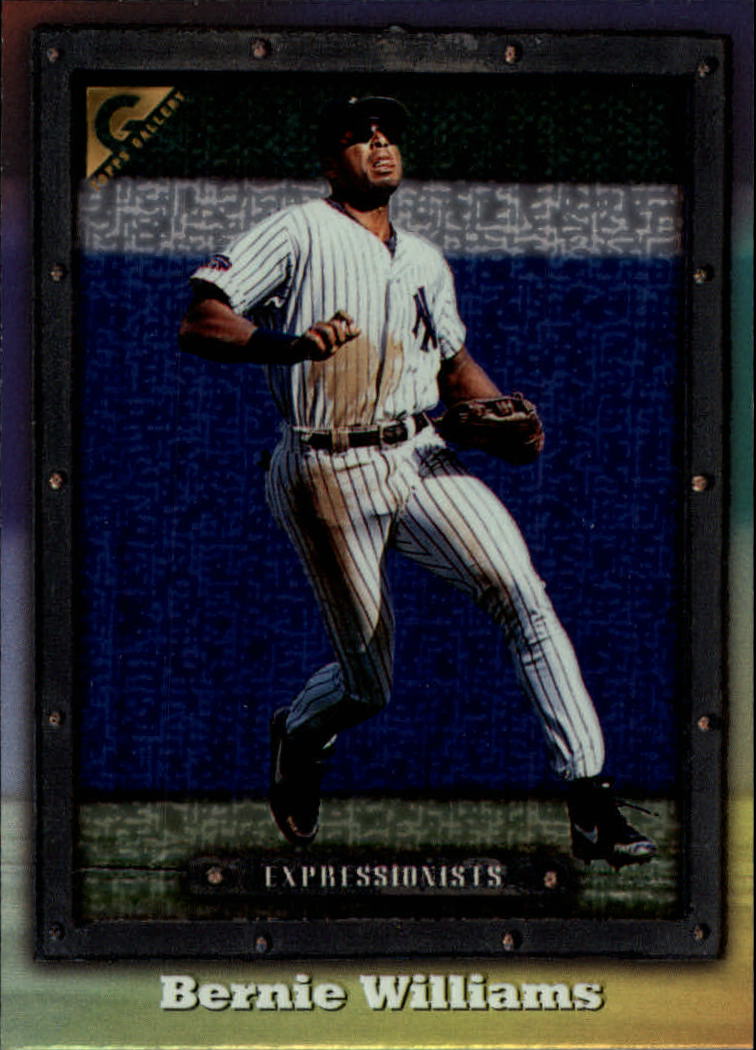 1998 Bowman Bernie Williams . New York Yankees #24