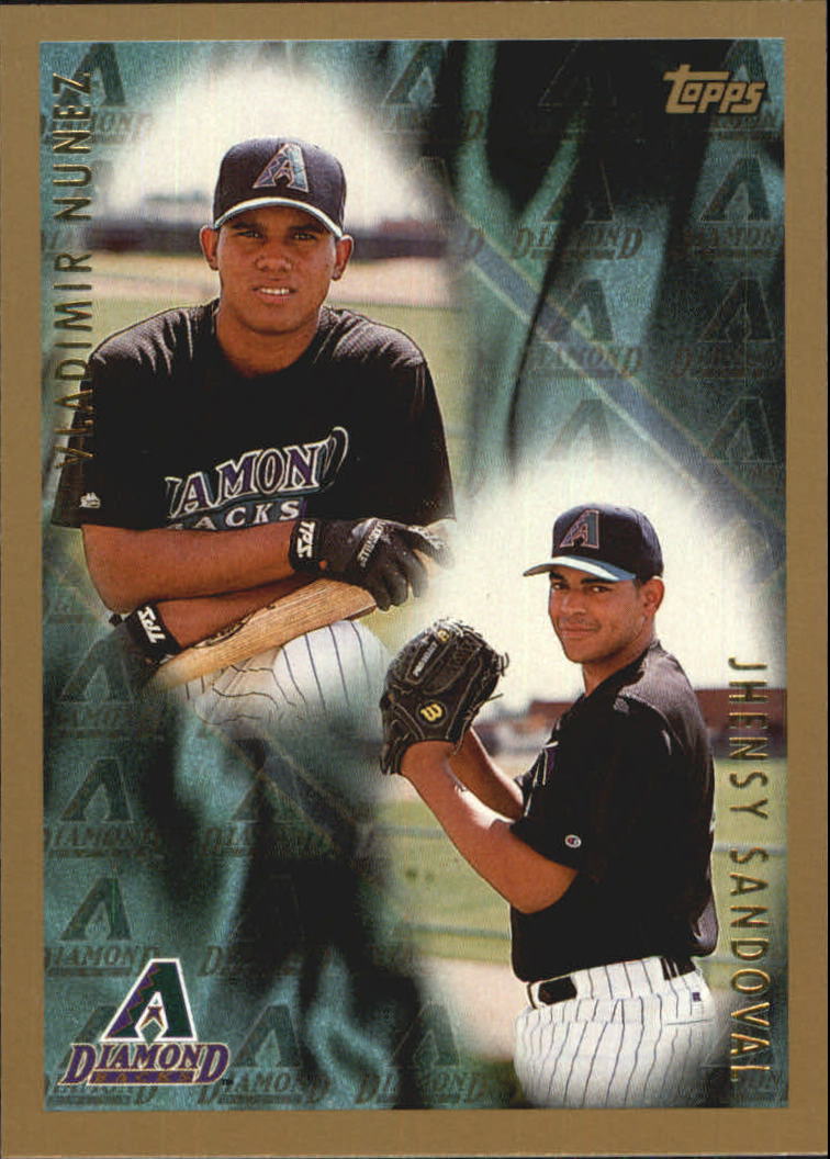 1998 Topps #498 J.Sandoval/V.Nunez