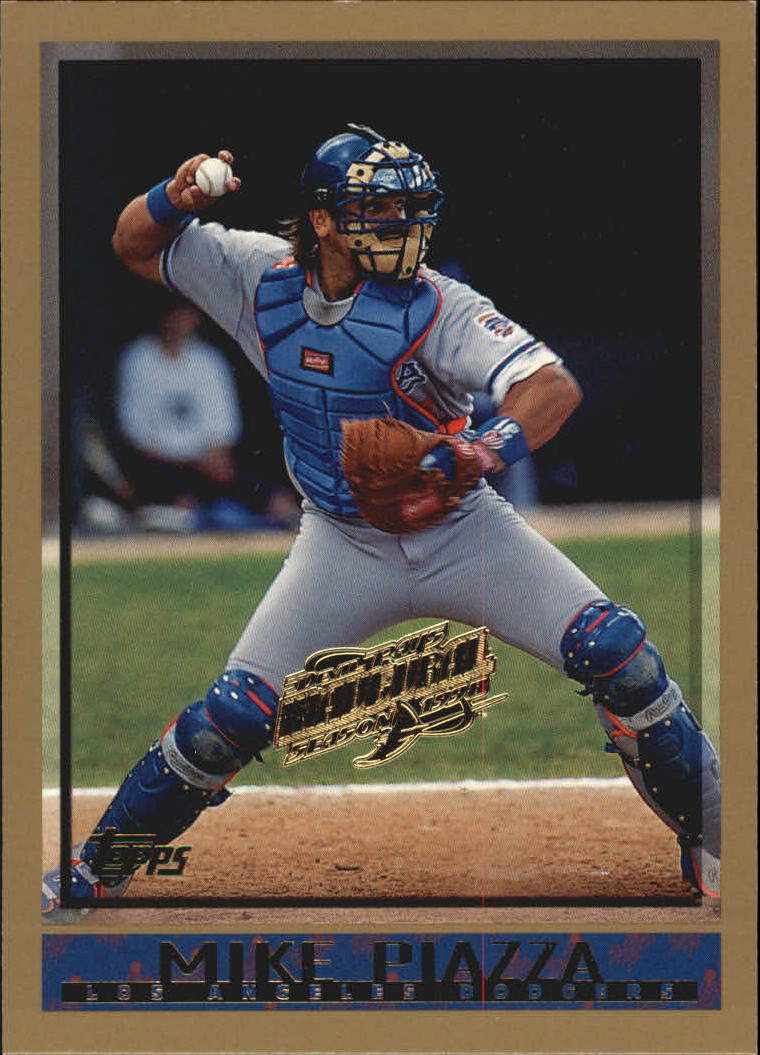 1998 Topps Inaugural Devil Rays #100 Mike Piazza