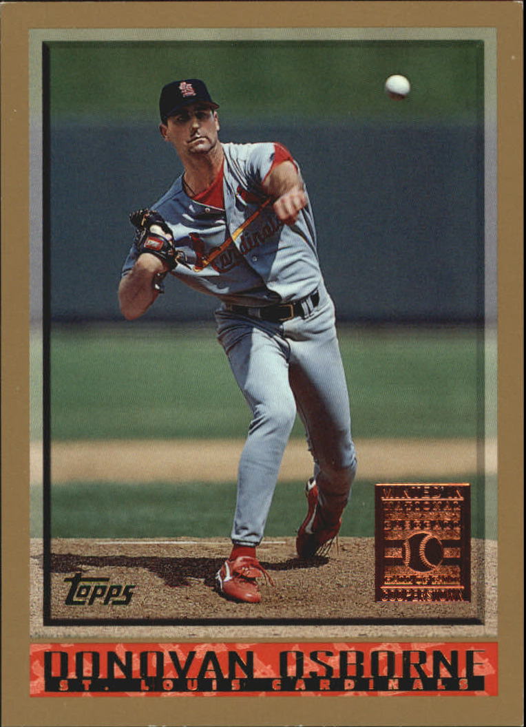 Brian Jordan 1998 Topps #287 St. Louis Cardinals Baseball Card