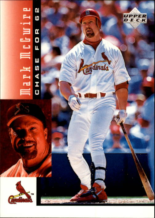 1998 Upper Deck Mark McGwire's Chase for 62 #12 Mark McGwire/30th homer of the season on June 10,