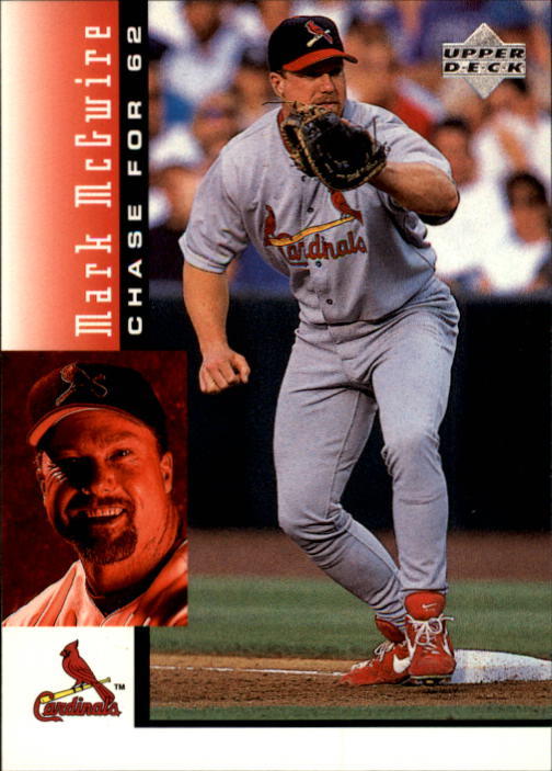 Mark McGwire UD 1998 Chase For 62 - 30 Card Box Set