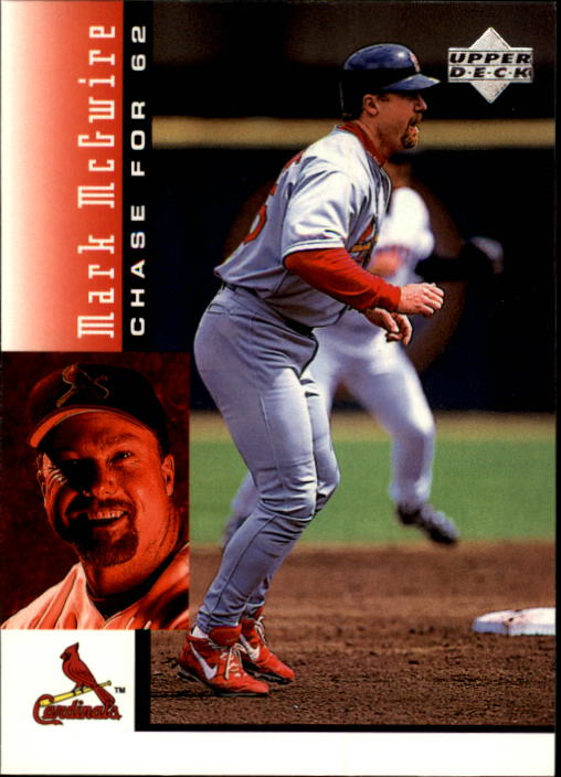 1998 Upper Deck Mark McGwire's Chase for 62 #16 Mark McGwire/37th homer 6/30/98