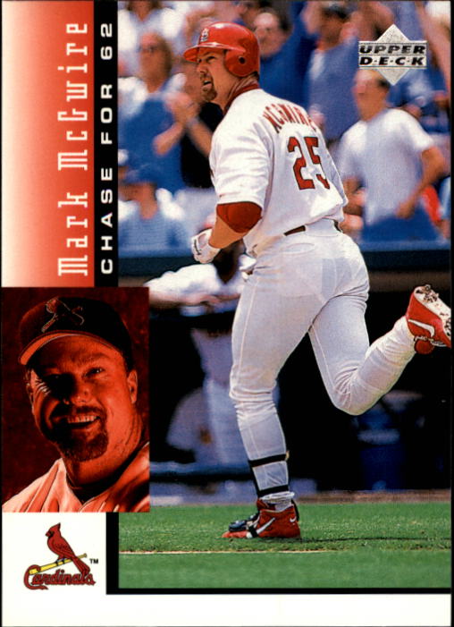 1998 Upper Deck Mark McGwire's Chase for 62 #23 Mark McGwire/47th homer 8/11/98
