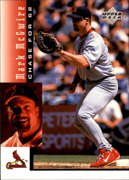 1998 Upper Deck Mark McGwire's Chase for 62 #26 Mark McGwire/51st homer 8/22/98