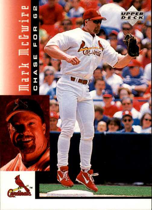 Mark McGwire UD 1998 Chase For 62 - 30 Card Box Set