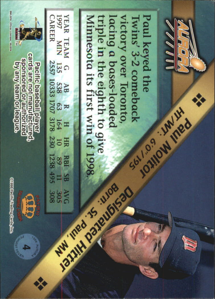 B2386- 1998 Aurora Baseball Card # S 1-200 + Einsätze -du Pick- 15 + Free US - Bild 371 von 463