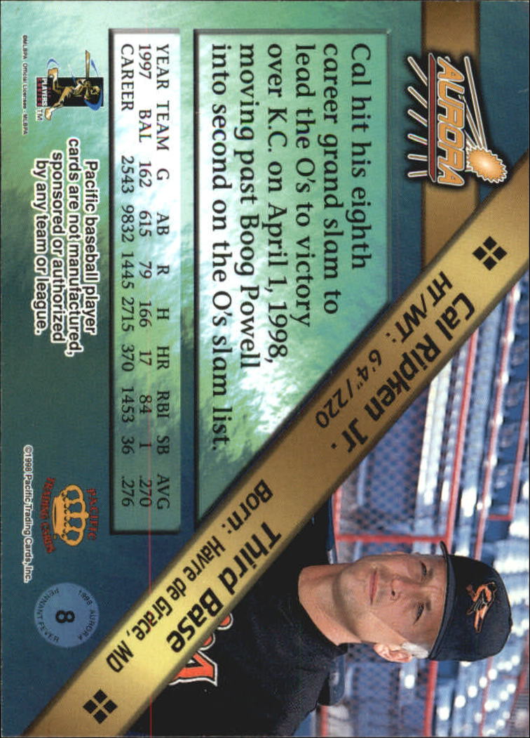 B2386- 1998 Aurora Baseball Card # S 1-200 + Einsätze -du Pick- 15 + Free US - Bild 379 von 463