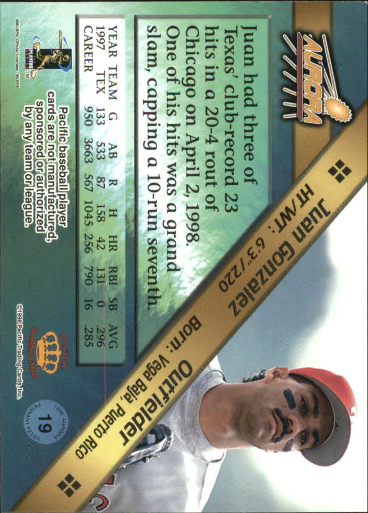 B2386- 1998 Aurora Baseball Card # S 1-200 + Einsätze -du Pick- 15 + Free US - Bild 401 von 463