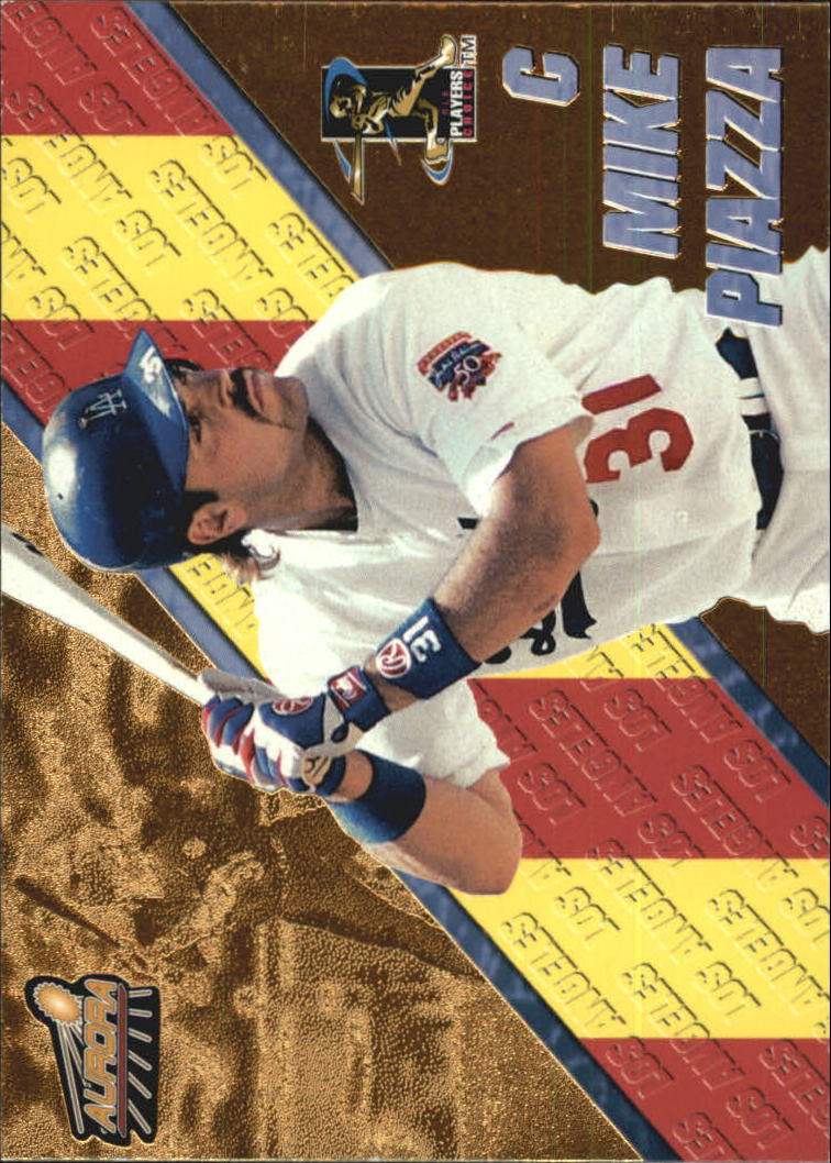 1998 Aurora Pennant Fever #31 Mike Piazza