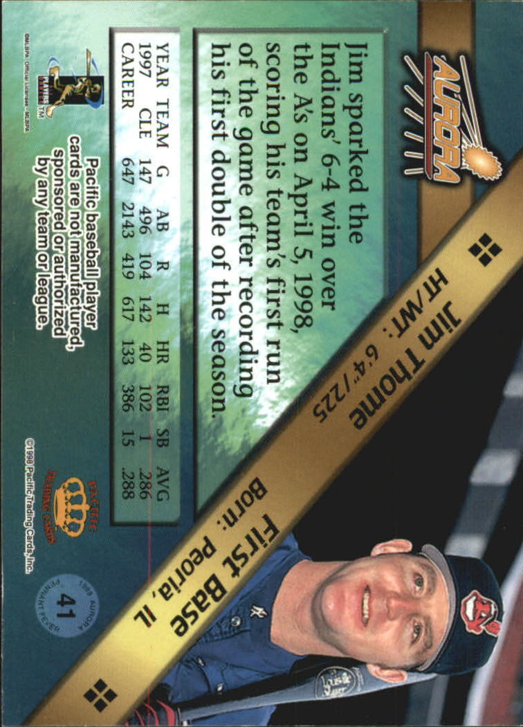 B2386- 1998 Aurora Baseball Card # S 1-200 + Einsätze -du Pick- 15 + Free US - Bild 445 von 463