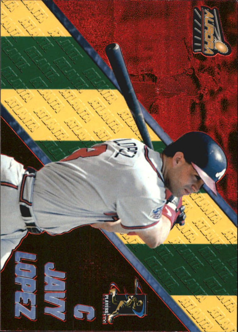 1998 Aurora Pennant Fever Red #22 Javy Lopez