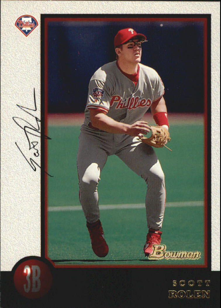 1998 Bowman Baseball "Insert and Parallel" Cards