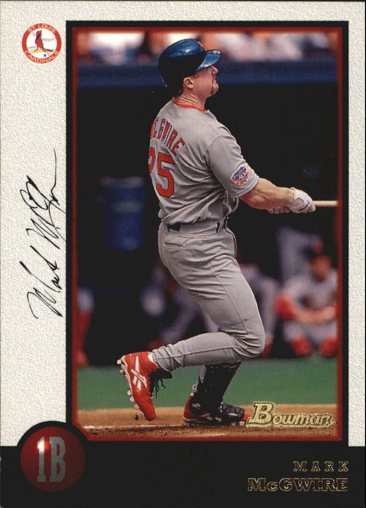 1998 Bowman Baseball "Insert and Parallel" Cards