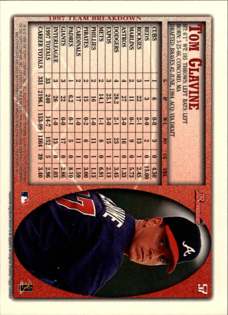 A2158- 1998 Bowman Baseball Card #s 1-250 +Rookies -You Pick- 15+ FREE US SHIP - Picture 115 of 493