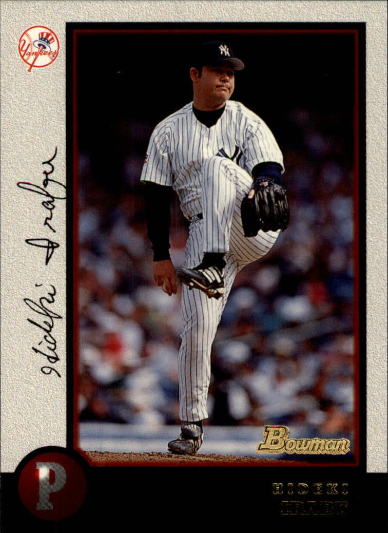 1998 Bowman #64 Hideki Irabu