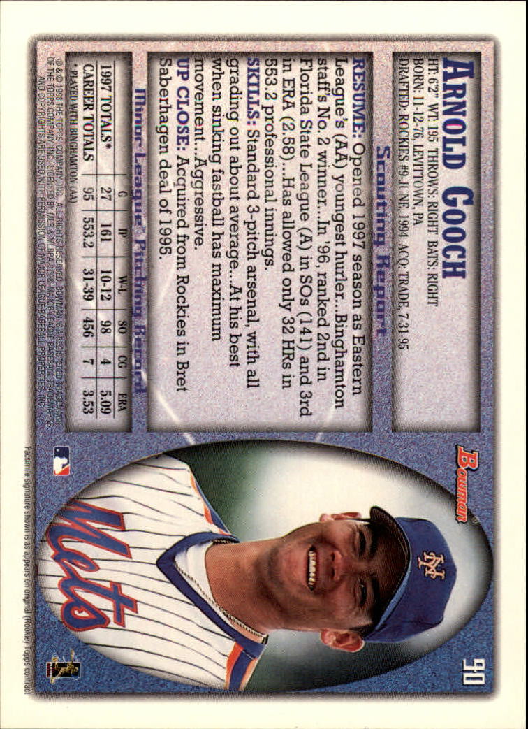 A2158- 1998 Bowman Baseball Card #s 1-250 +Rookies -You Pick- 15+ FREE US SHIP - Picture 179 of 493