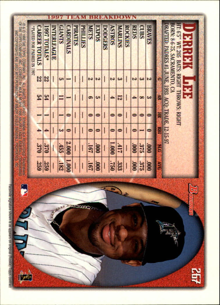 1998 Bowman Baseball Card Pick (Base) 253-441 - Picture 31 of 379