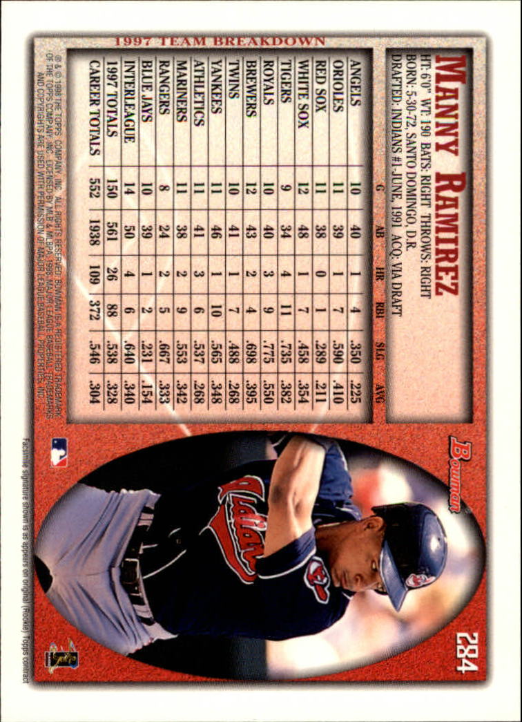1998 Bowman Baseball Card Pick (Base) 253-441 - Picture 65 of 379