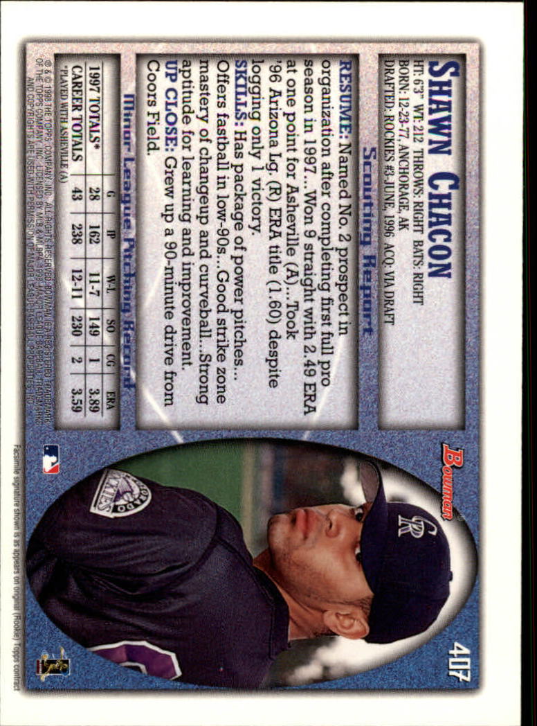 1998 Bowman Baseball Card Pick (Base) 253-441 - Picture 311 of 379