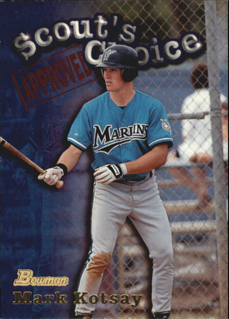 1998 Bowman Baseball "Insert and Parallel" Cards