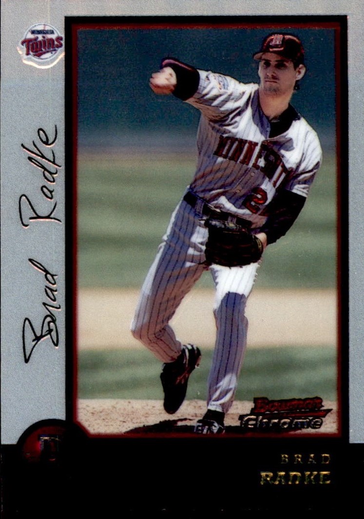 1998 Bowman Chrome #13 Brad Radke