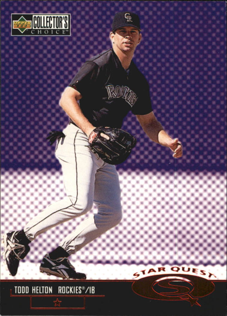1998 Collector's Choice StarQuest #SQ13 Todd Helton SD