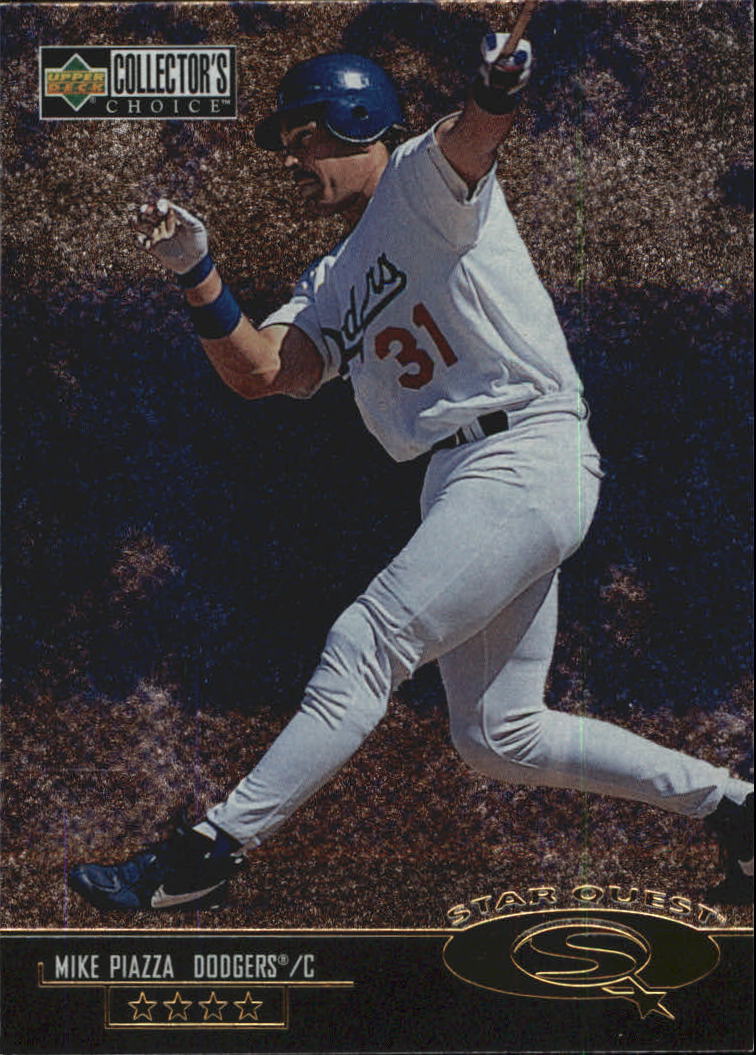 1998 Collector's Choice StarQuest #SQ84 Mike Piazza SS