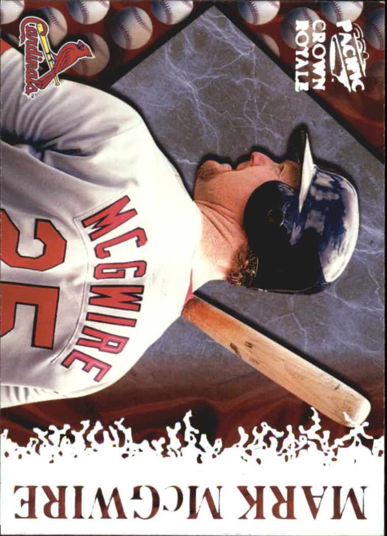 1998 Crown Royale Pillars of the Game #20 Mark McGwire