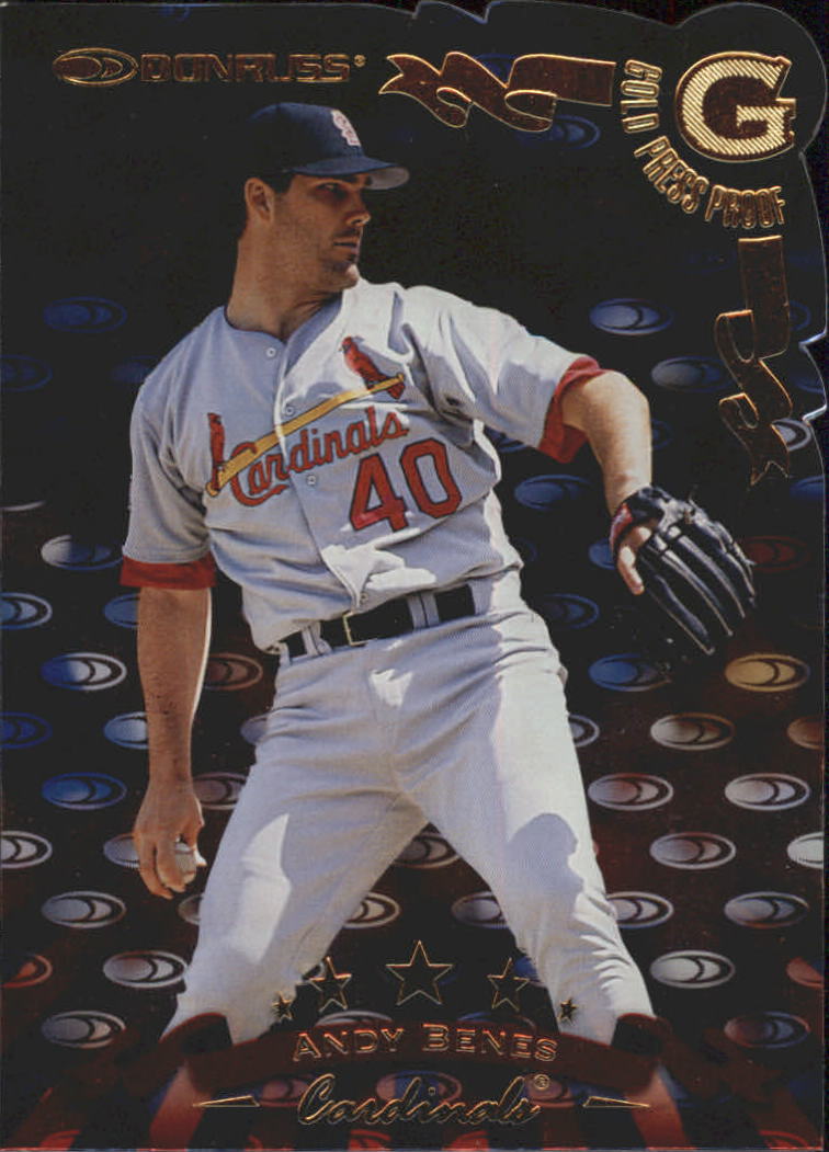 1998 Donruss Gold Press Proofs #99 Andy Benes