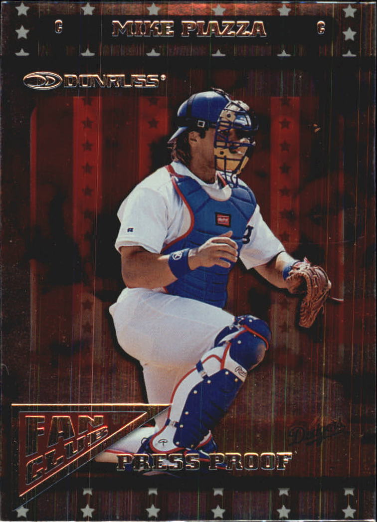 1998 Donruss Silver Press Proofs #159 Mike Piazza FC