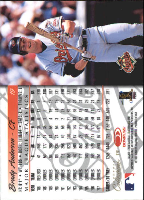B6692- 1998 Donruss Collections donruss BB 1-205 -You Pick- 15+ FREE US SHIP - Picture 37 of 375