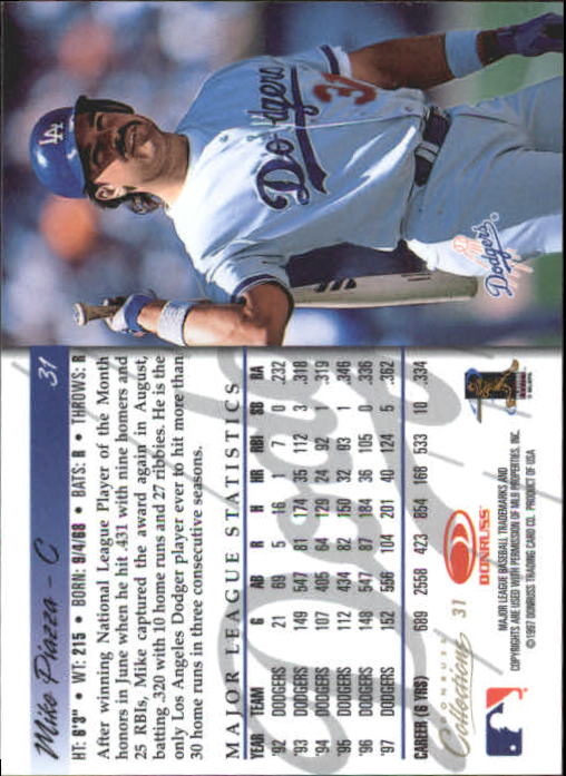 B6692- 1998 Donruss Collections donruss BB 1-205 -You Pick- 15+ FREE US SHIP - Picture 57 of 375