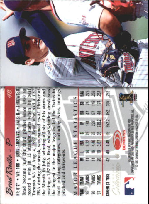 B6692- 1998 Donruss Collections donruss BB 1-205 -You Pick- 15+ FREE US SHIP - Picture 89 of 375