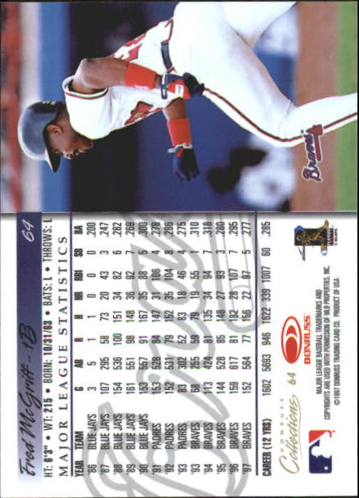 B6692- 1998 Donruss Collections donruss BB 1-205 -You Pick- 15+ FREE US SHIP - Picture 119 of 375