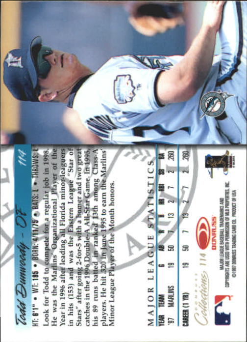 B6692- 1998 Donruss Collections donruss BB 1-205 -You Pick- 15+ FREE US SHIP - Picture 215 of 375
