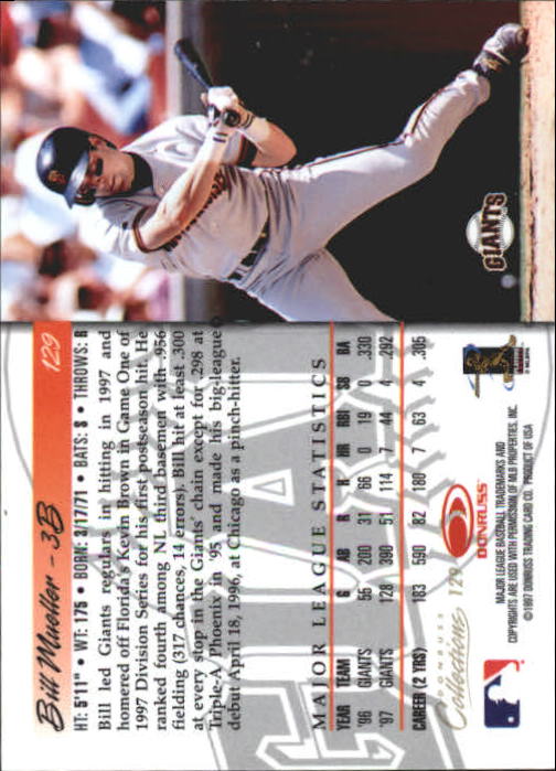 B6692- 1998 Donruss Collections donruss BB 1-205 -You Pick- 15+ FREE US SHIP - Picture 241 of 375