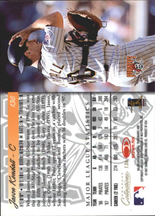 B6692- 1998 Donruss Collections donruss BB 1-205 -You Pick- 15+ FREE US SHIP - Picture 255 of 375