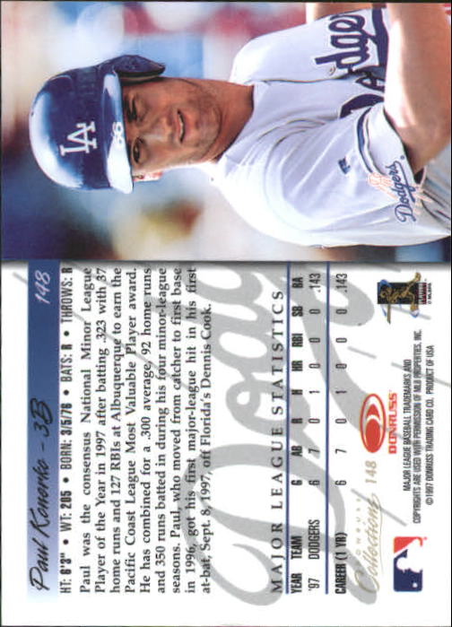 B6692- 1998 Donruss Collections donruss BB 1-205 -You Pick- 15+ FREE US SHIP - Picture 279 of 375