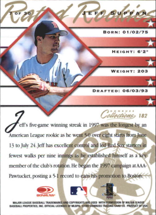 B6692- 1998 Donruss Collections donruss BB 1-205 -You Pick- 15+ FREE US SHIP - Picture 331 of 375