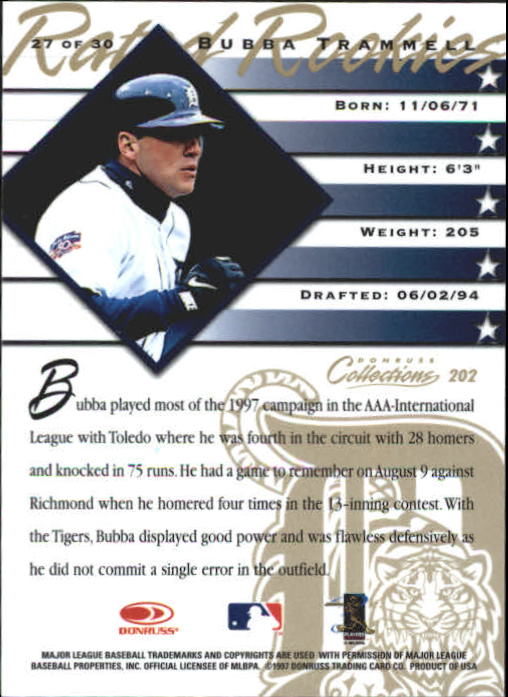 B6692- 1998 Donruss Collections donruss BB 1-205 -You Pick- 15+ FREE US SHIP - Picture 371 of 375