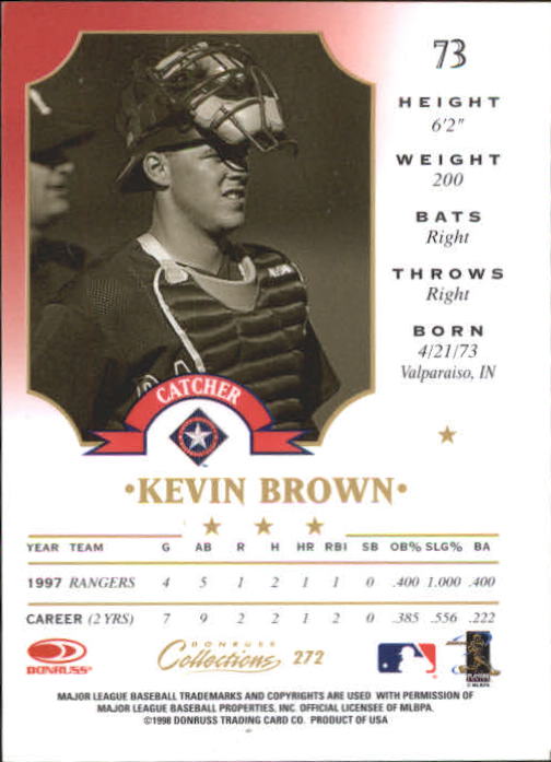 1998 Donruss Collections Baseball "Main Set" Base Cards - Picture 131 of 189