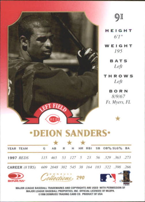 1998 Donruss Collections Baseball "Main Set" Base Cards - Picture 139 of 189
