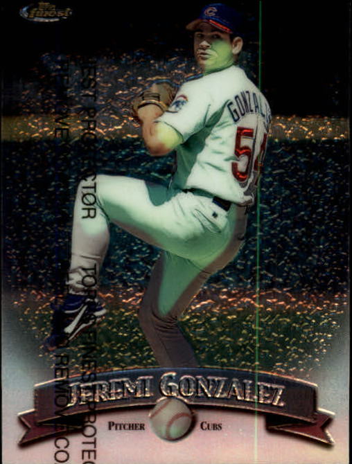 1998 Finest #13 Jeremi Gonzalez